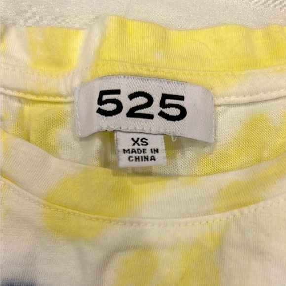 525 Colorful Tie-Dye T-Shirt and Shorts Set size XS - Picture 2 of 10